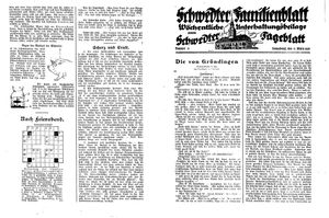 Schwedter Tageblatt vom 31.03.1928