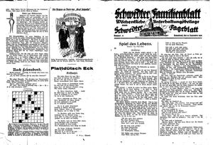 Schwedter Tageblatt vom 29.09.1928