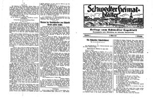 Schwedter Tageblatt vom 05.03.1930