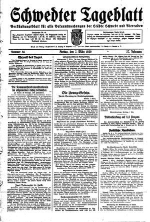 Schwedter Tageblatt vom 07.03.1930