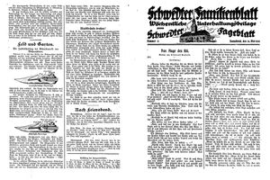 Schwedter Tageblatt vom 24.05.1930