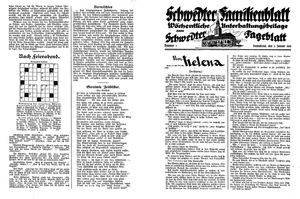 Schwedter Tageblatt vom 02.01.1932