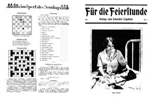 Schwedter Tageblatt vom 15.01.1932