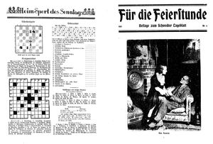 Schwedter Tageblatt on Jan 29, 1932