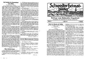 Schwedter Tageblatt vom 09.03.1932