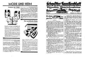 Schwedter Tageblatt vom 29.10.1932