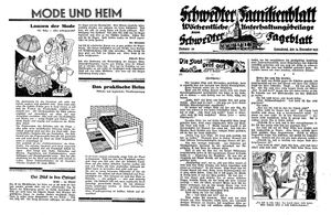 Schwedter Tageblatt vom 26.11.1932