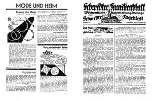 Schwedter Tageblatt vom 03.12.1932