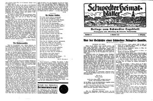 Schwedter Tageblatt vom 04.10.1933