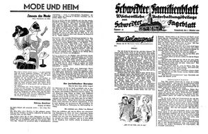 Schwedter Tageblatt on Oct 7, 1933