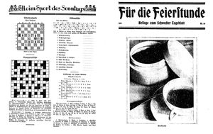 Schwedter Tageblatt vom 11.11.1933