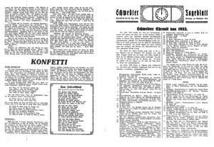 Schwedter Tageblatt vom 30.12.1933