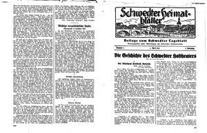 Schwedter Tageblatt on Apr 3, 1935