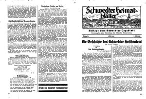Schwedter Tageblatt on May 2, 1935