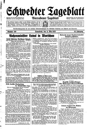 Schwedter Tageblatt vom 11.05.1935
