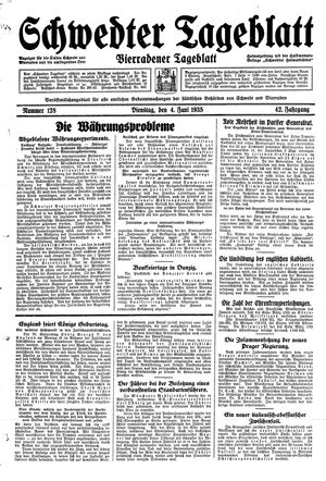 Schwedter Tageblatt vom 04.06.1935