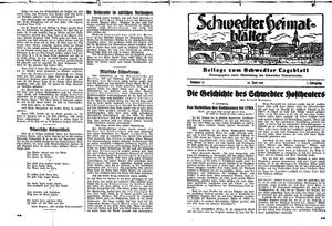 Schwedter Tageblatt vom 26.06.1935