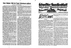 Schwedter Tageblatt vom 14.09.1935