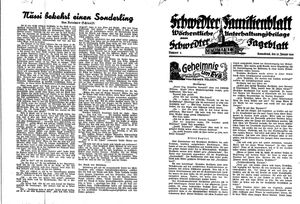 Schwedter Tageblatt vom 25.01.1936