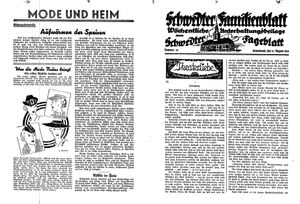 Schwedter Tageblatt vom 22.08.1936