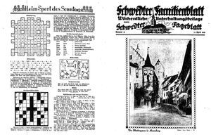 Schwedter Tageblatt vom 23.04.1938