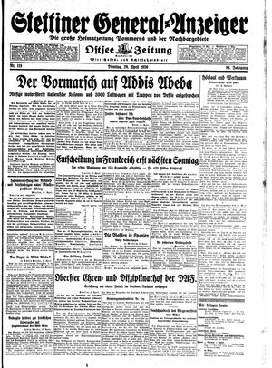 Stettiner General-Anzeiger vom 28.04.1936