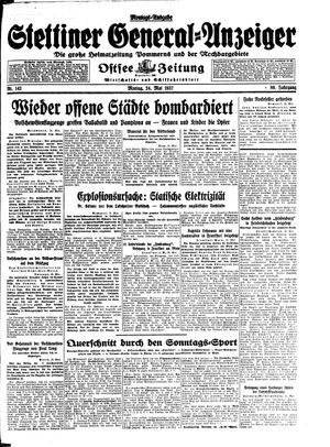 Stettiner General-Anzeiger vom 24.05.1937