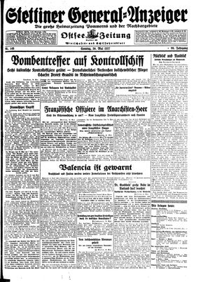 Stettiner General-Anzeiger on May 30, 1937