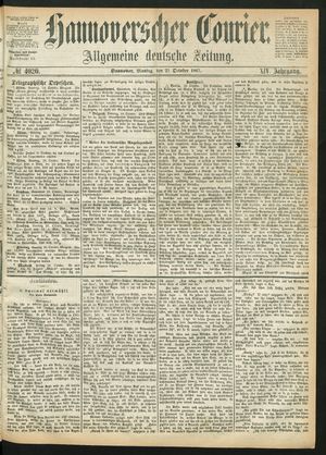 Hannoverscher Kurier vom 21.10.1867