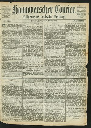 Hannoverscher Kurier vom 27.12.1867