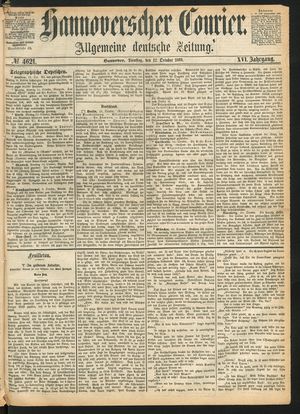 Hannoverscher Kurier on Oct 12, 1869