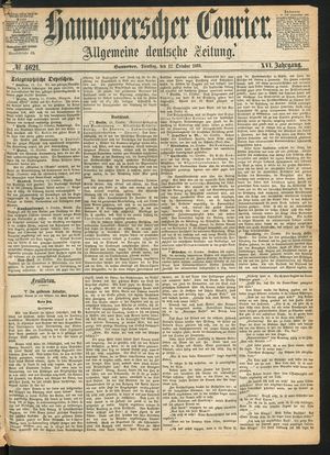 Hannoverscher Kurier on Oct 12, 1869