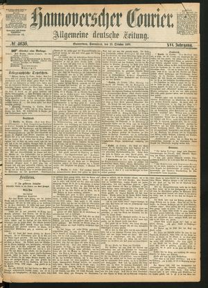 Hannoverscher Kurier on Oct 23, 1869