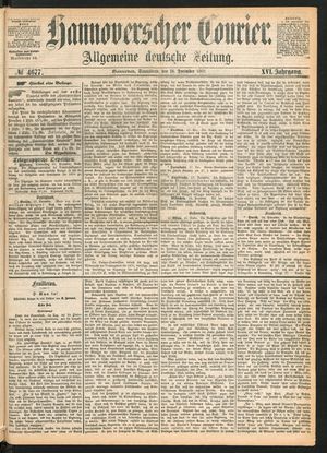 Hannoverscher Kurier on Dec 18, 1869