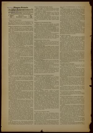 Deutsches Nachrichtenbüro vom 06.06.1936