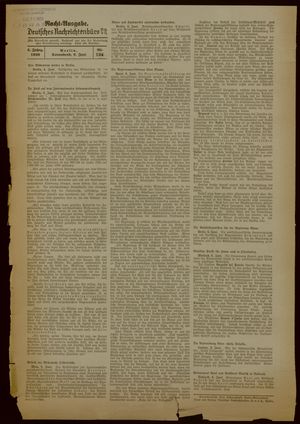 Deutsches Nachrichtenbüro vom 06.06.1936