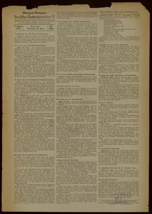 Deutsches Nachrichtenbüro vom 16.06.1936