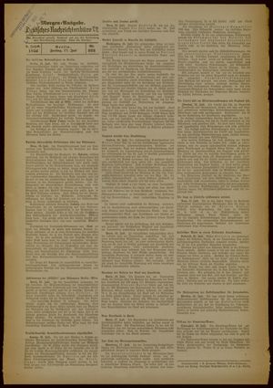 Deutsches Nachrichtenbüro vom 17.07.1936