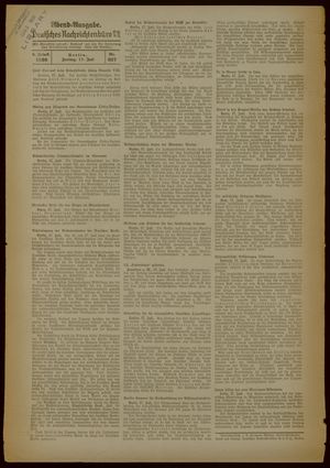 Deutsches Nachrichtenbüro vom 17.07.1936