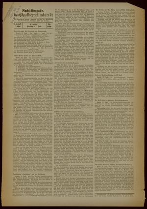 Deutsches Nachrichtenbüro vom 17.07.1936
