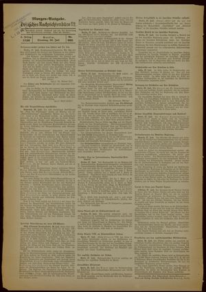 Deutsches Nachrichtenbüro vom 28.07.1936