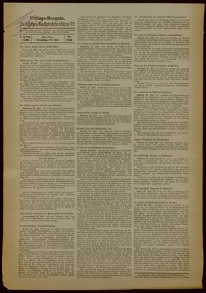 Deutsches Nachrichtenbüro vom 28.07.1936