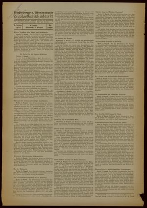 Deutsches Nachrichtenbüro vom 05.08.1936