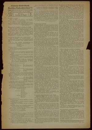 Deutsches Nachrichtenbüro vom 18.08.1936