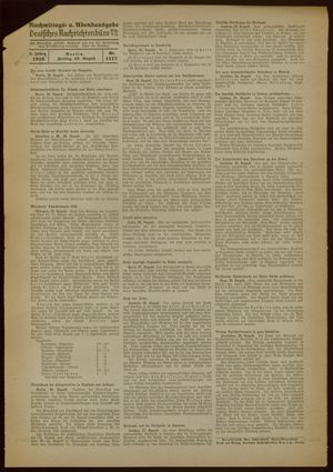 Deutsches Nachrichtenbüro on Aug 28, 1936