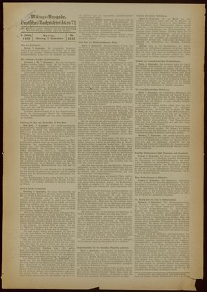 Deutsches Nachrichtenbüro vom 07.09.1936