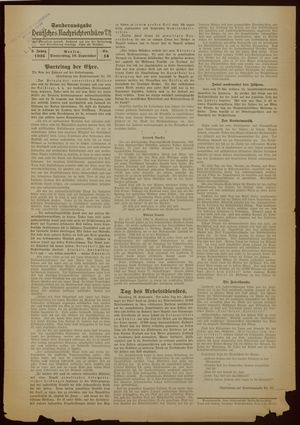 Deutsches Nachrichtenbüro vom 10.09.1936