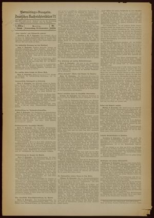 Deutsches Nachrichtenbüro vom 10.09.1936