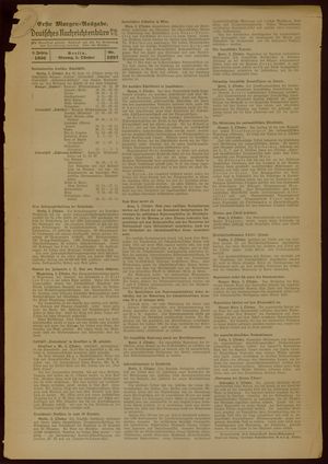 Deutsches Nachrichtenbüro vom 05.10.1936