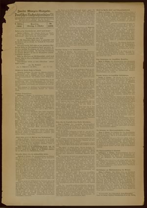 Deutsches Nachrichtenbüro vom 05.10.1936